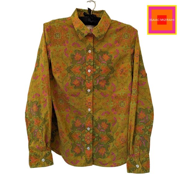 Isaac Mizrahi Tops - ISAAC MIZRAHI TARGET CItrus Shirt
